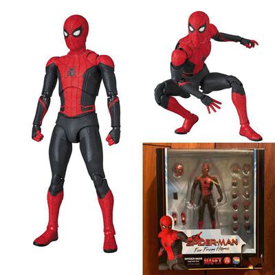 MAFEX No.113 英雄远征 蜘蛛侠 升级战衣 可动 盒装手办