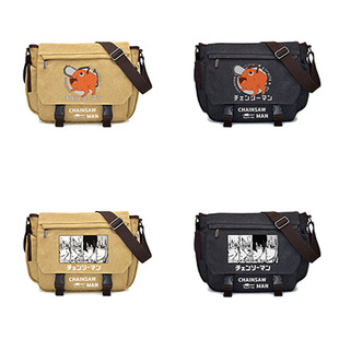 电锯人 动漫帆布挎包单肩包KBP-7