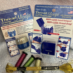 Thread Magic美国线蜡TM水溶性线腊十字绣工具配件缝纫防打结起毛