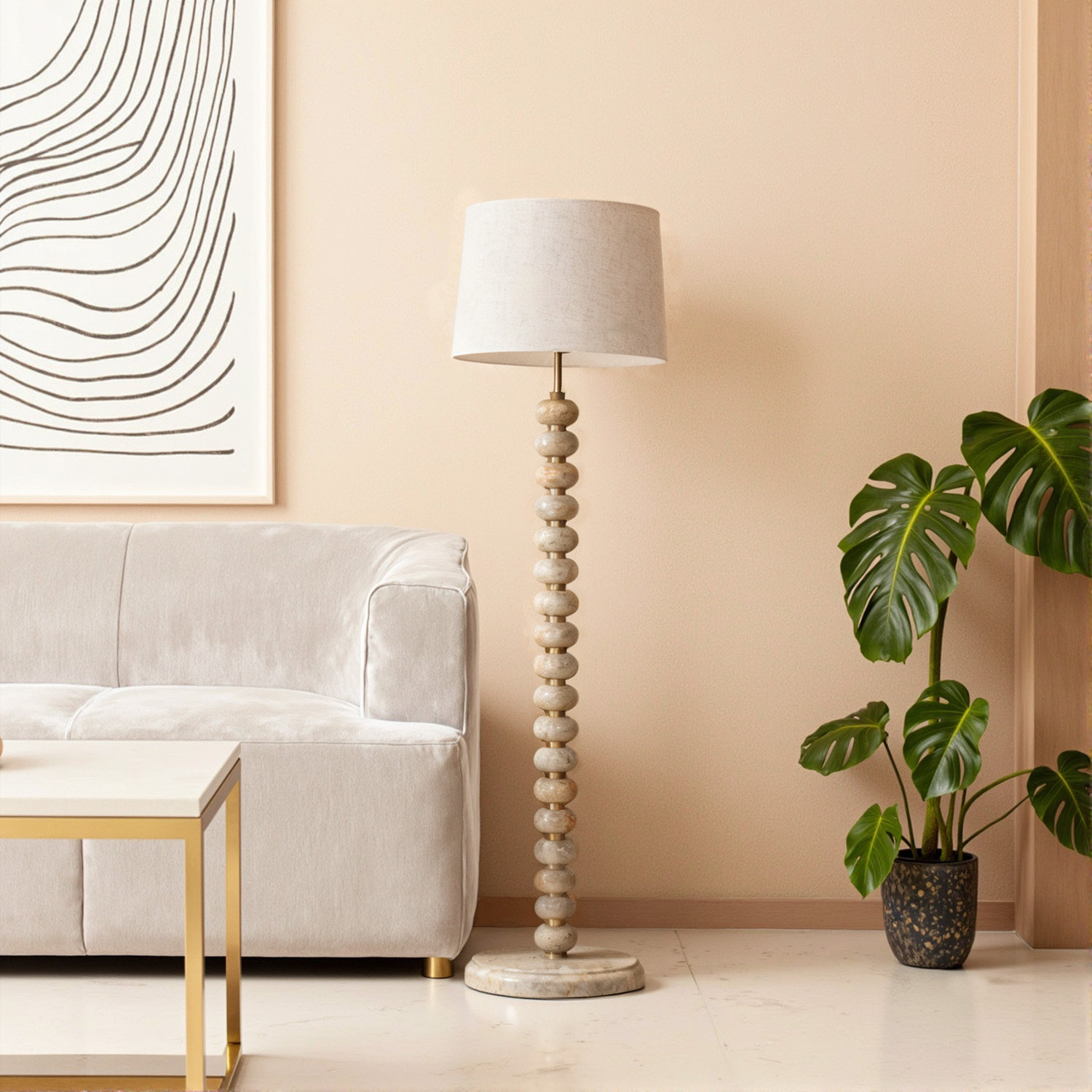 【本尼家】T177现代轻奢落地灯创意客厅床头装饰,家居饰品,装饰摆件,淘宝优惠券,粉丝福利购,淘宝优惠卷