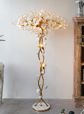 【本尼家】铁艺陶瓷轻奢高档落地灯客厅卧室现代装饰床头灯