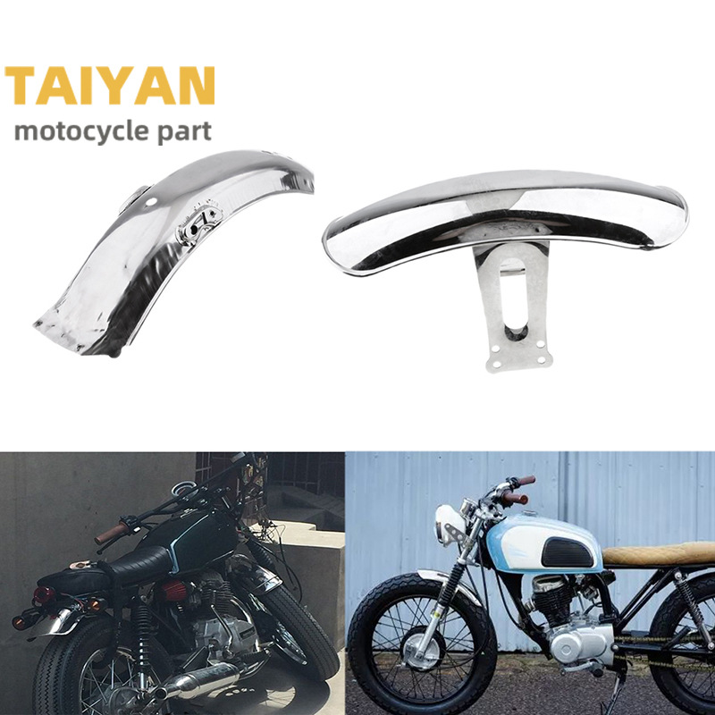 前挡泥板复古配件cg125电镀黑色