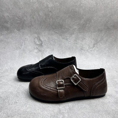 2026春季新款女鞋超纤平底休闲深口套脚舒适百搭软底透气女单鞋