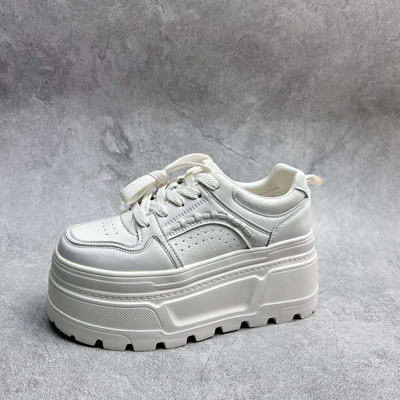 2026春季新款女鞋超纤厚底休闲深口系带舒适百搭软底透气女单鞋,女鞋,深口单鞋,淘宝优惠券,粉丝福利购,淘宝优惠卷