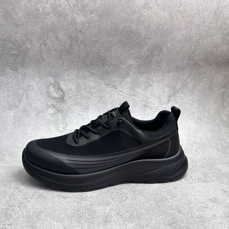 2026春季断码飞织男鞋平底男单鞋工厂休闲鞋耐磨防滑底百搭透气