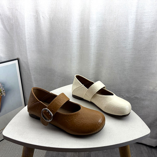 2026春季新款女鞋超纤平底休闲深口套脚舒适百搭软底透气女单鞋