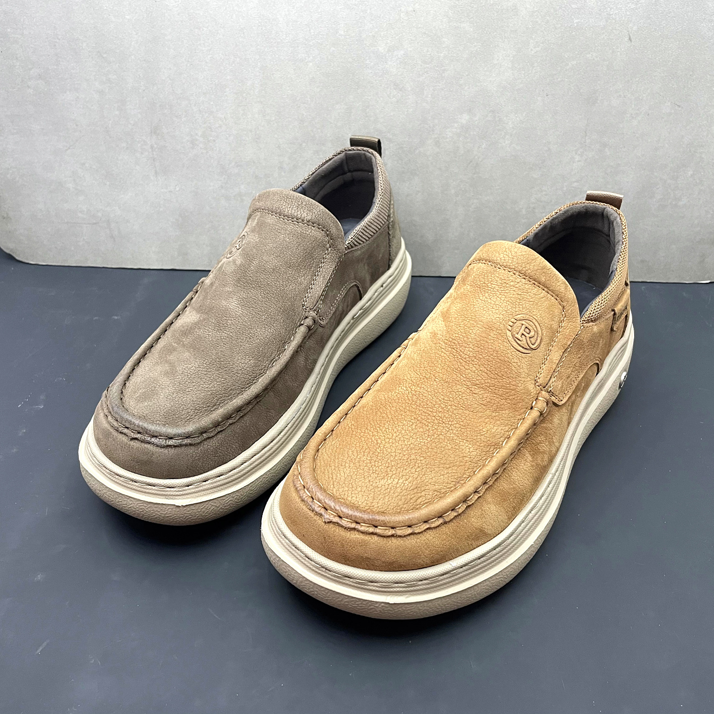 2025秋季新款真皮男鞋平底男单鞋