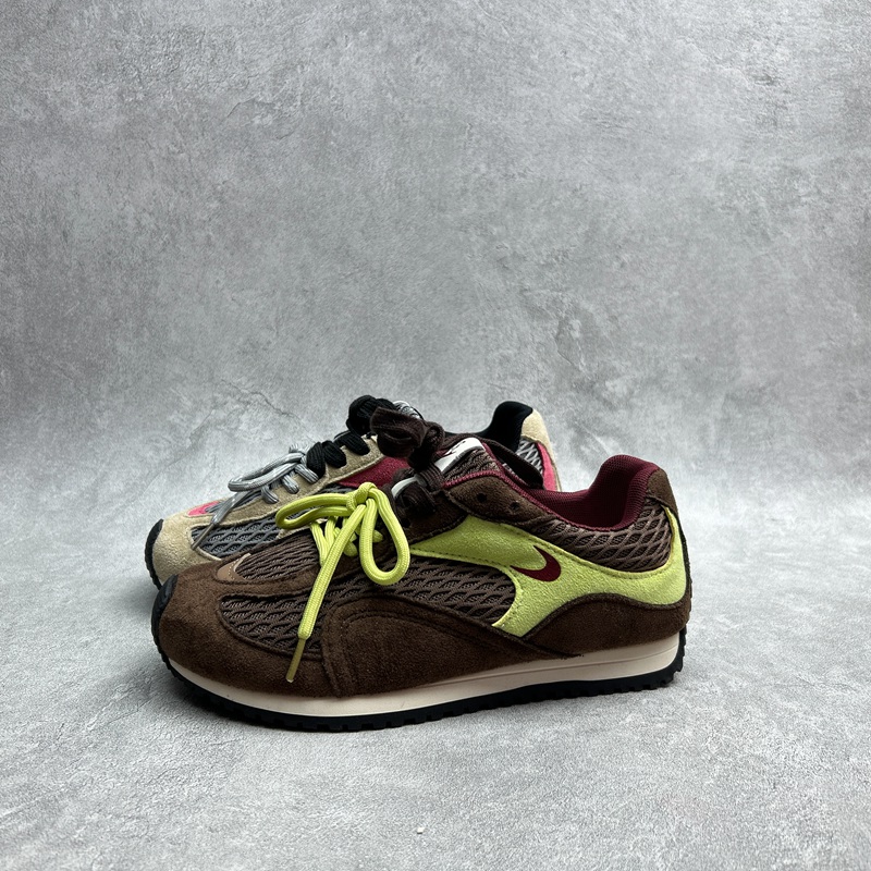 工厂断码pu运动鞋女2025秋季新款德训鞋阿甘鞋厚底增高女板鞋