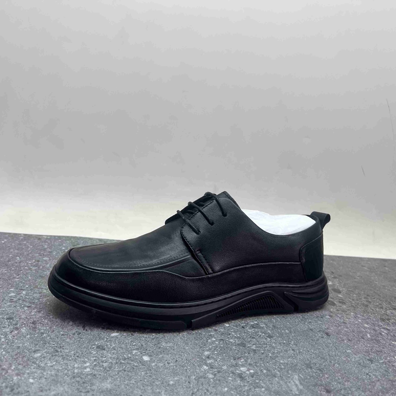 2025春季新款真皮男鞋平底男单鞋