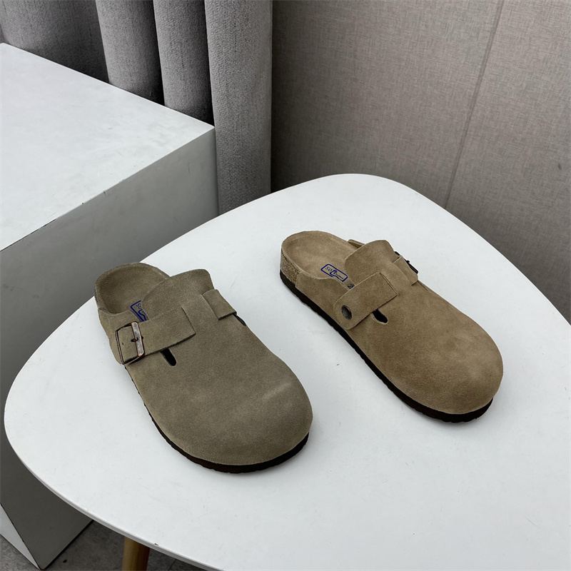 2023夏季平底断码真皮女鞋