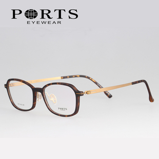 PORTS宝姿眼镜框女潮韩版 时尚复古近视超轻近视镜架 POF14806