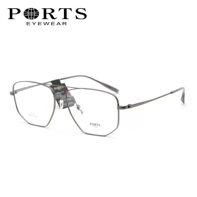 PORTS男全框同款纯钛双梁设计