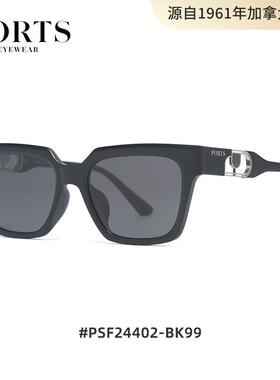 PORTS宝姿百搭墨镜女款蝶形方框防晒遮阳大框 太阳眼镜 PSF24402