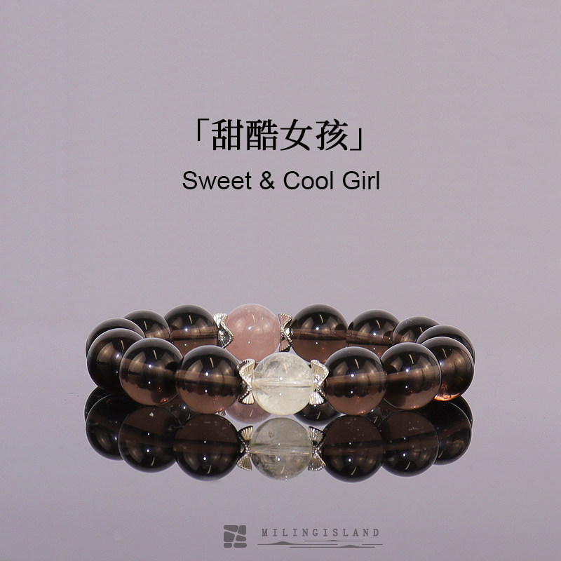 清仓特价!甜酷女孩黑曜石简约手串高级感天然手串中性风女孩礼物