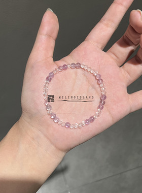 铃兰天然紫水晶叠戴款