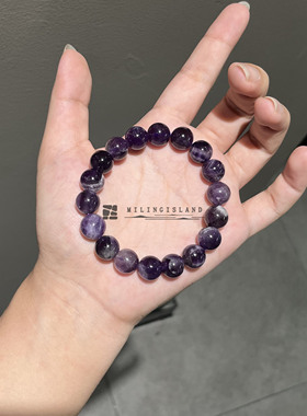 梦幻紫水晶深紫色系手链