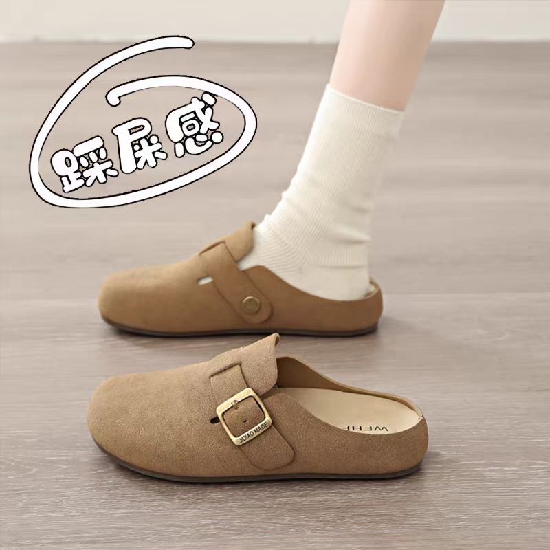 懒人半拖鞋三喜同款勃肯鞋