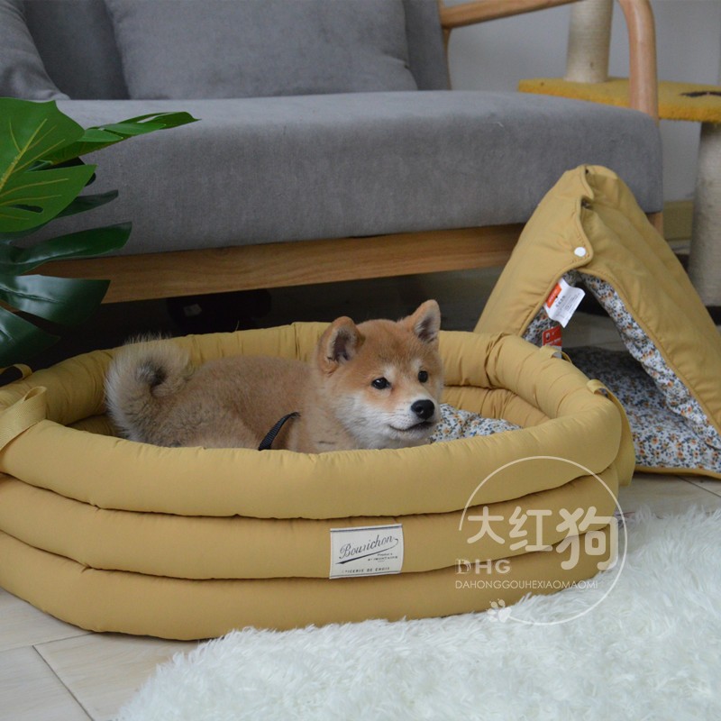 保暖猫狗房子窝狗窝猫窝pp棉绒面