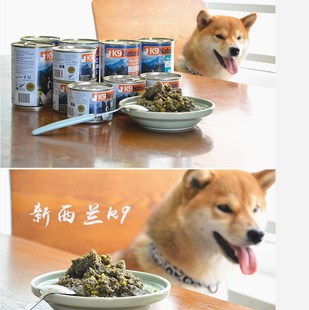 N9auralSQN新西兰k狗狗罐头狗粮柴犬天然零罐食t牛肉羊肉羊肚湿粮