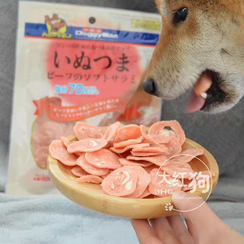 多格漫萨拉米波浪片狗狗零食牛肉