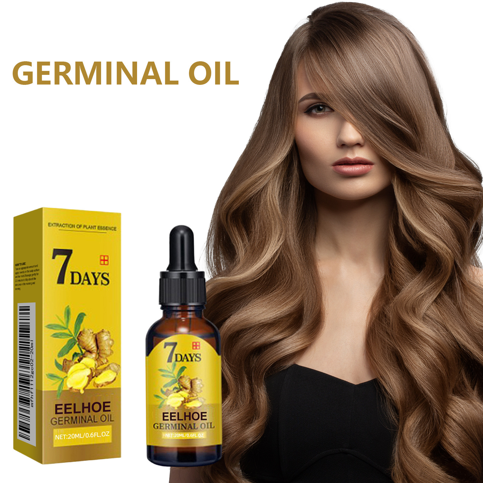 EELHOE生姜头发护理液养发护发