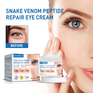 Snake Venom-like Peptide Eye Cream Hydrating Firming Eye Puf