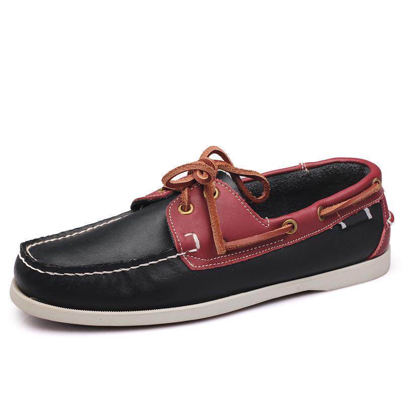 Men's Classic 2 Eye Boat Shoes Leather Sneakers 帆船单鞋