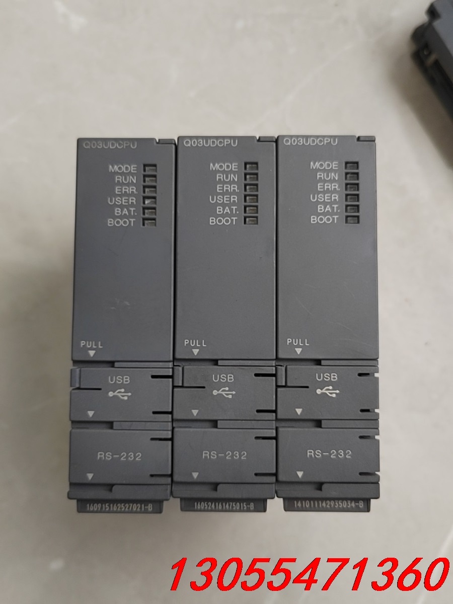 议价三菱Q03UDCPU模块,数量3,刚拆机,包功能包正品,感兴