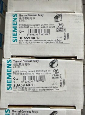 西门子继电器 3UA5940-1J 全新原装正品议价