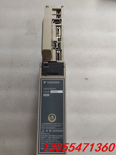 议价安川伺服驱动器CACR-JU036A2A 功能包好，成色不错