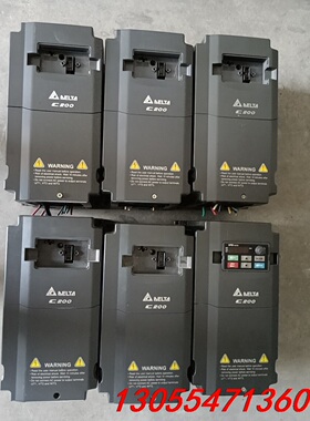 议价台达VFD055CB43A-20/4KW变频器功能正常成色如