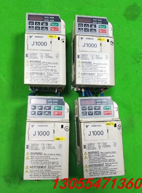 议价9成新，安川变频器 JZAB0P1BAA0.1KW/.018