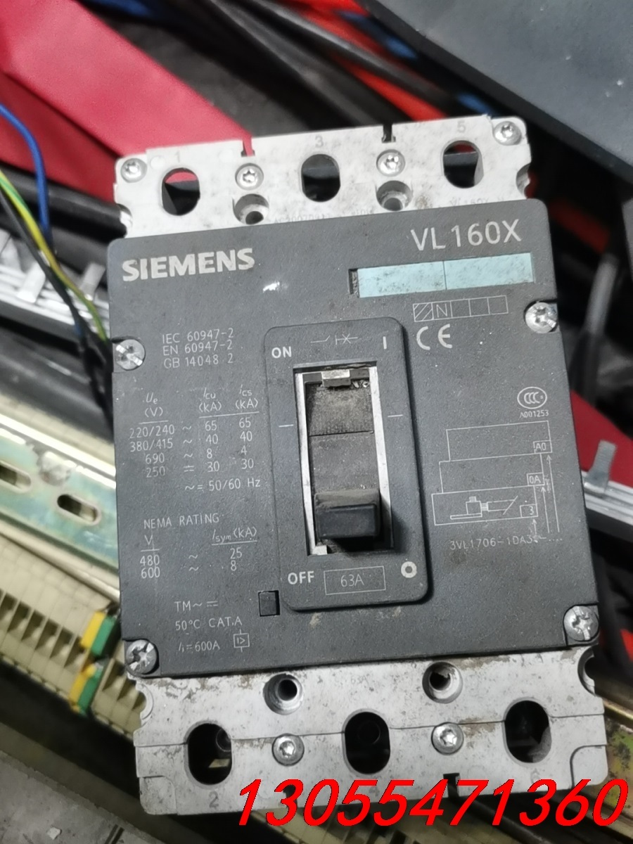 议价西门子VL160X 3P100A 3VL1710-1DA33