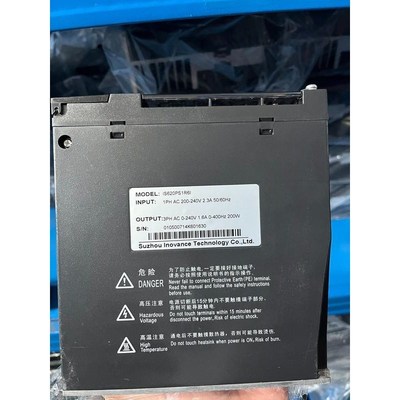 120元特价处理汇川200w驱动器IS620PS1R6I议价