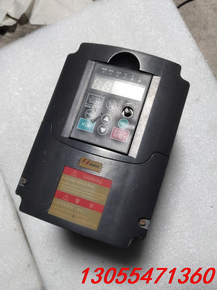 议价SUNYE变频器1.5KW/380V，SY5200-G1R5