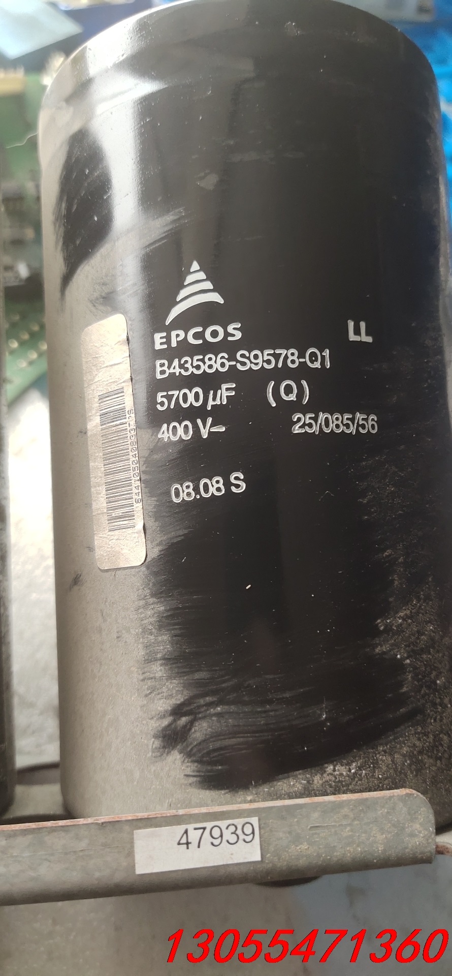议价ABB800变频器拆机电容400V5700uf，成色如图所示