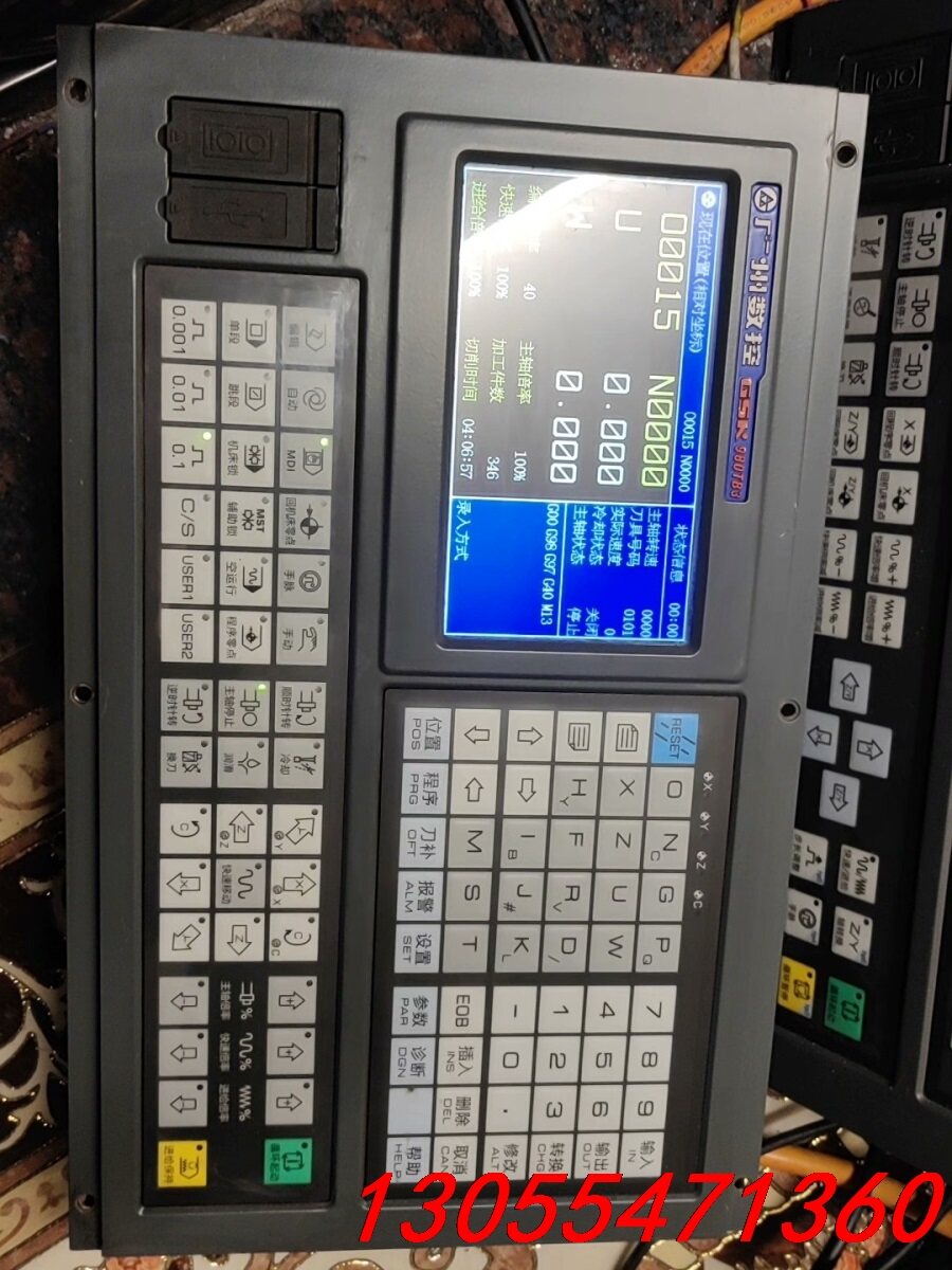 议价拆机的广数980tb3数控系统,18年的机子,成色如图.功能