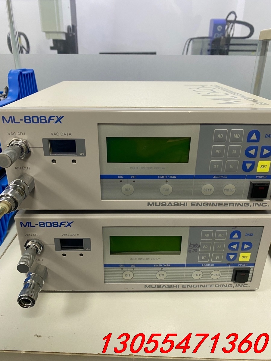 议价日本武藏，点胶控制器，型号ML-808FX，成色实物拍摄，精