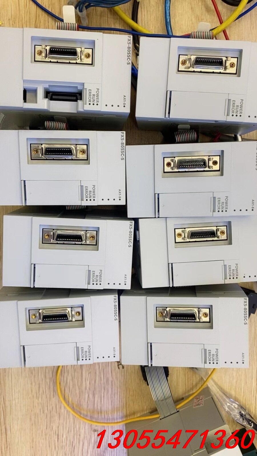 议价三菱FX5U光钎控制8轴模块，FX5-80SSC-S，功能包
