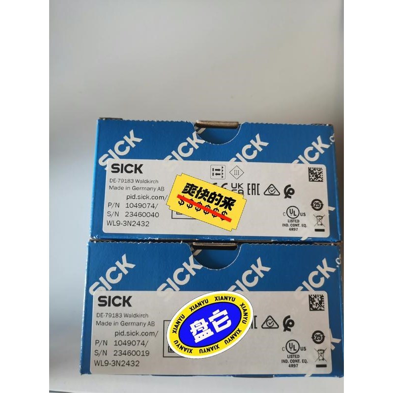 #传感器sick西克光电传感器WL9-3N2432,全新正品议价