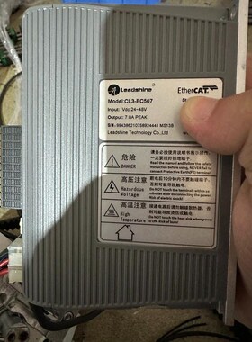 雷赛总线闭环型号CL3-EC507，实物拍摄成色如图。有配套议价