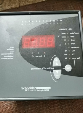 议价施耐德Varlogic RT12无功补偿控制器12步功率补偿