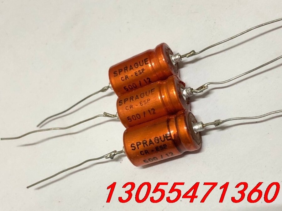 议价美国SPRAGUE拆机12v500UF 品牌：SPRAGUE