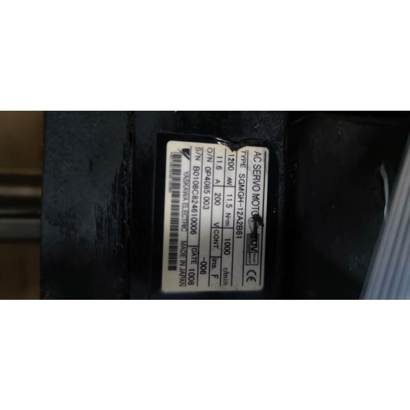 SGMGH-12A2B61捡漏安川伺服电机,ABS编码器,U议价