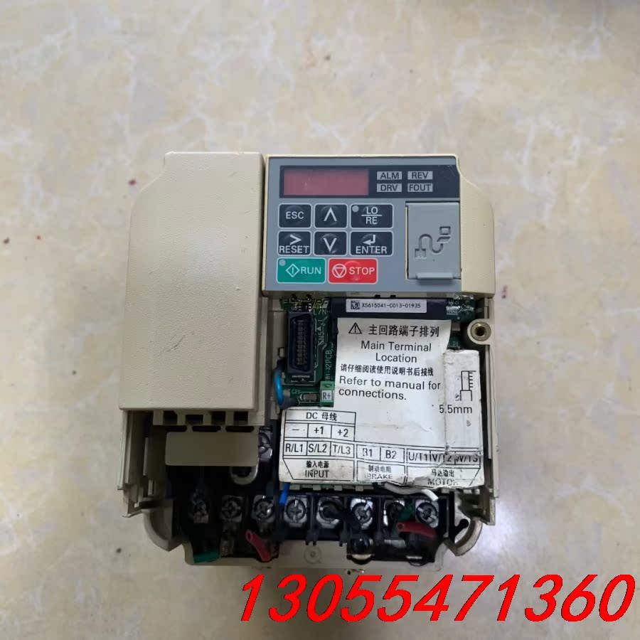 议价拆机安川变频CIMR-VB4A0004BBA