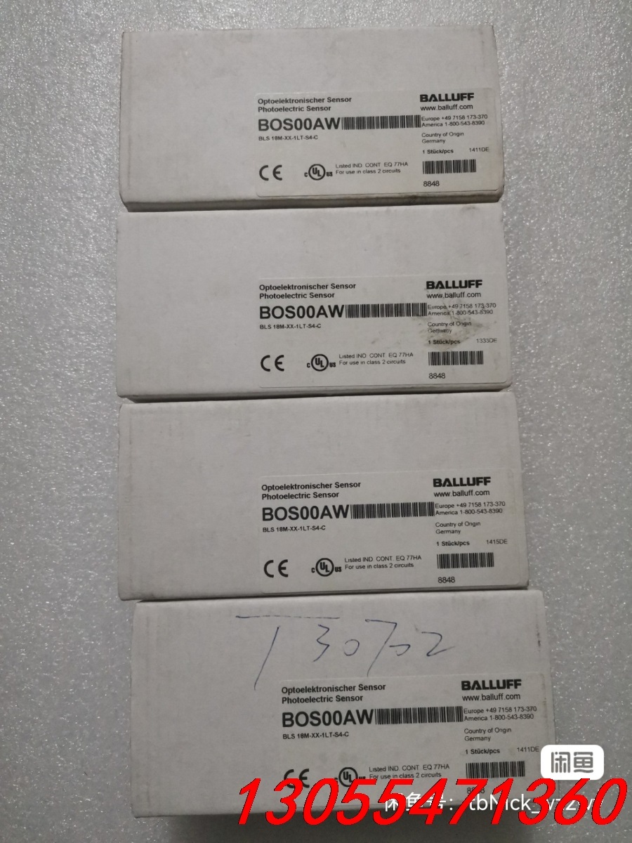 议价BALLUFF巴鲁夫 BOS00AW BLS 18M-XX-