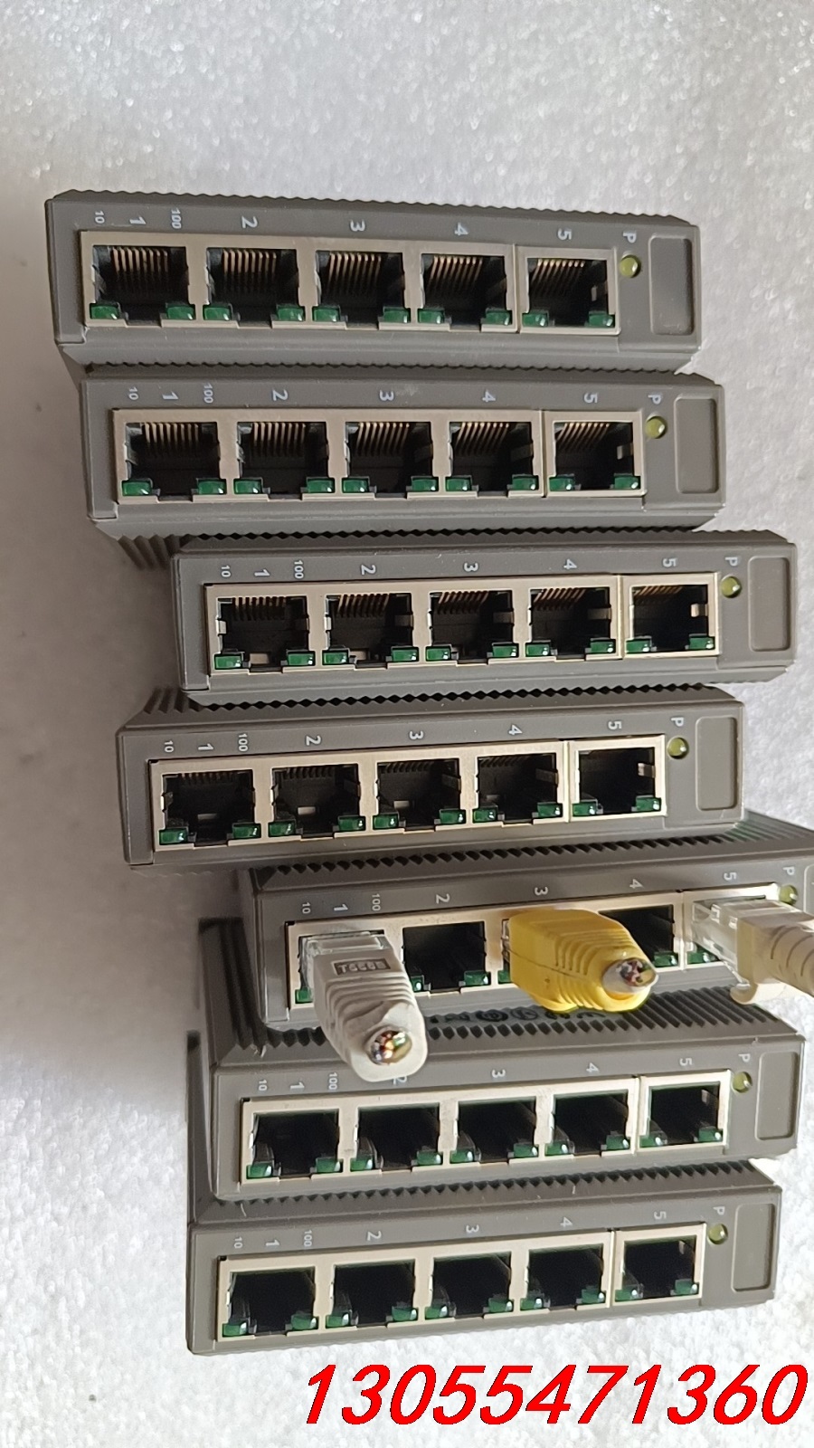 议价拆机台湾MiSUMi米思米交换机，IESH-MB205-R，