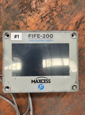 MAXCESS美塞斯FIFE-200纠偏屏,拆机功能包好,有议价
