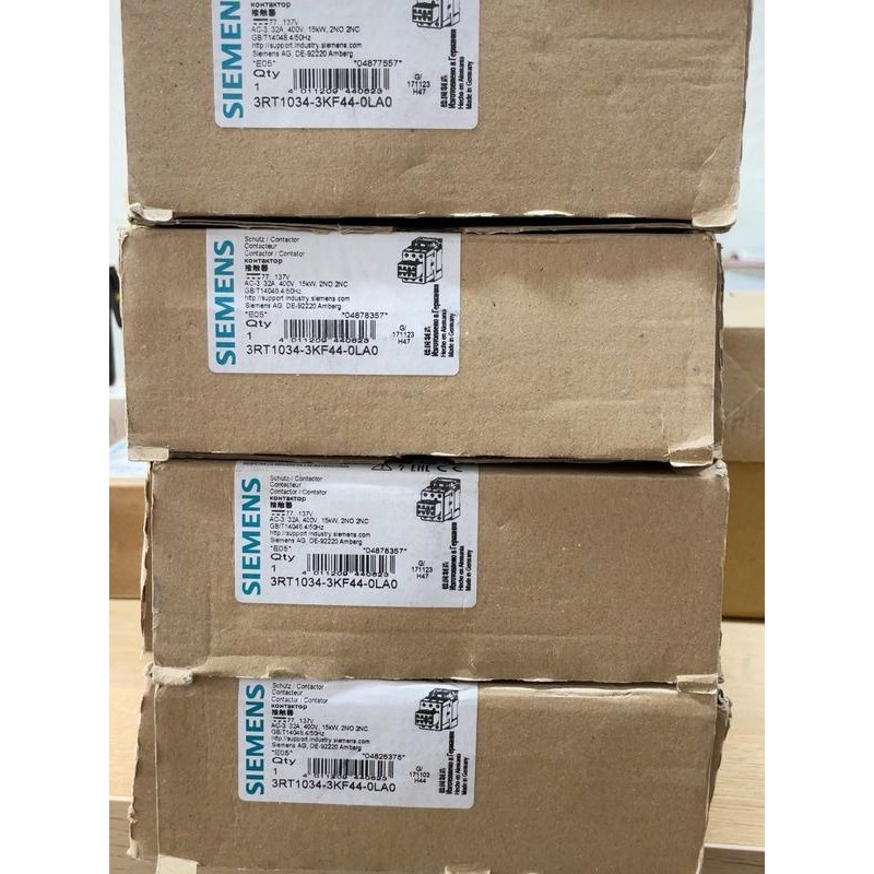 西门子接触器 3RT1034-3KF44-0LA0 全新正品议价