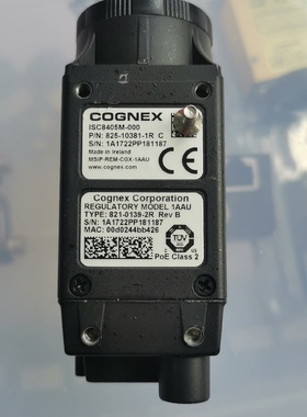 议价COGNEX智能相机，ISC8405M-000功能测试完好，
